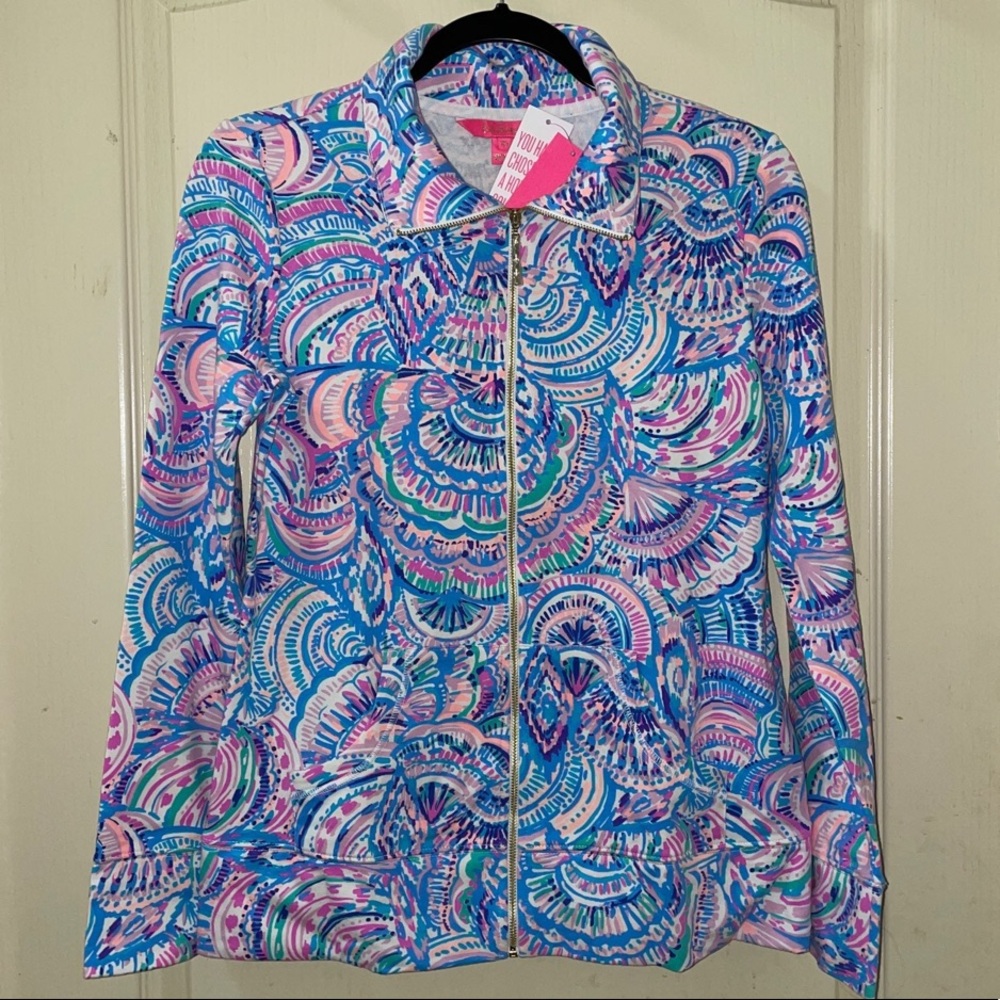 LILLY PULITZER UPF 50+ Leona Zip-up